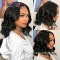 Short Loose Body Wave Wavy Lace Front Human Hair Wigs for Black Women Full Hd Frontal Wig Human Hair Ocean Wave Bob Wigs